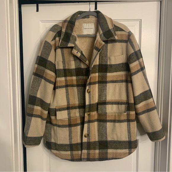 American Eagle Outfitters Jackets & Blazers - AE Plaid Jacket
